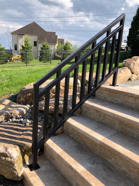 5 step handrail|5 or 6 steps rails.